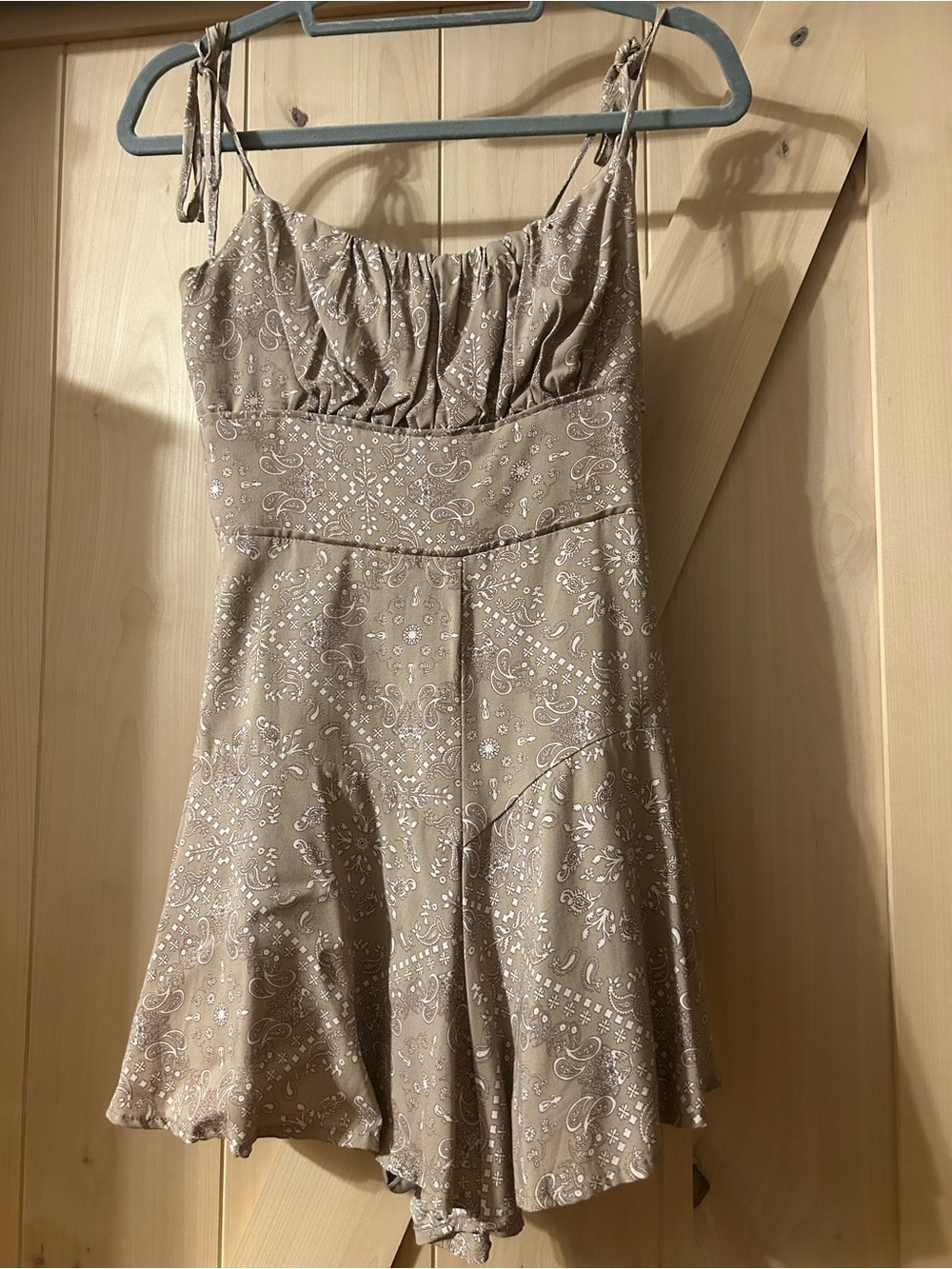 Paisley romper